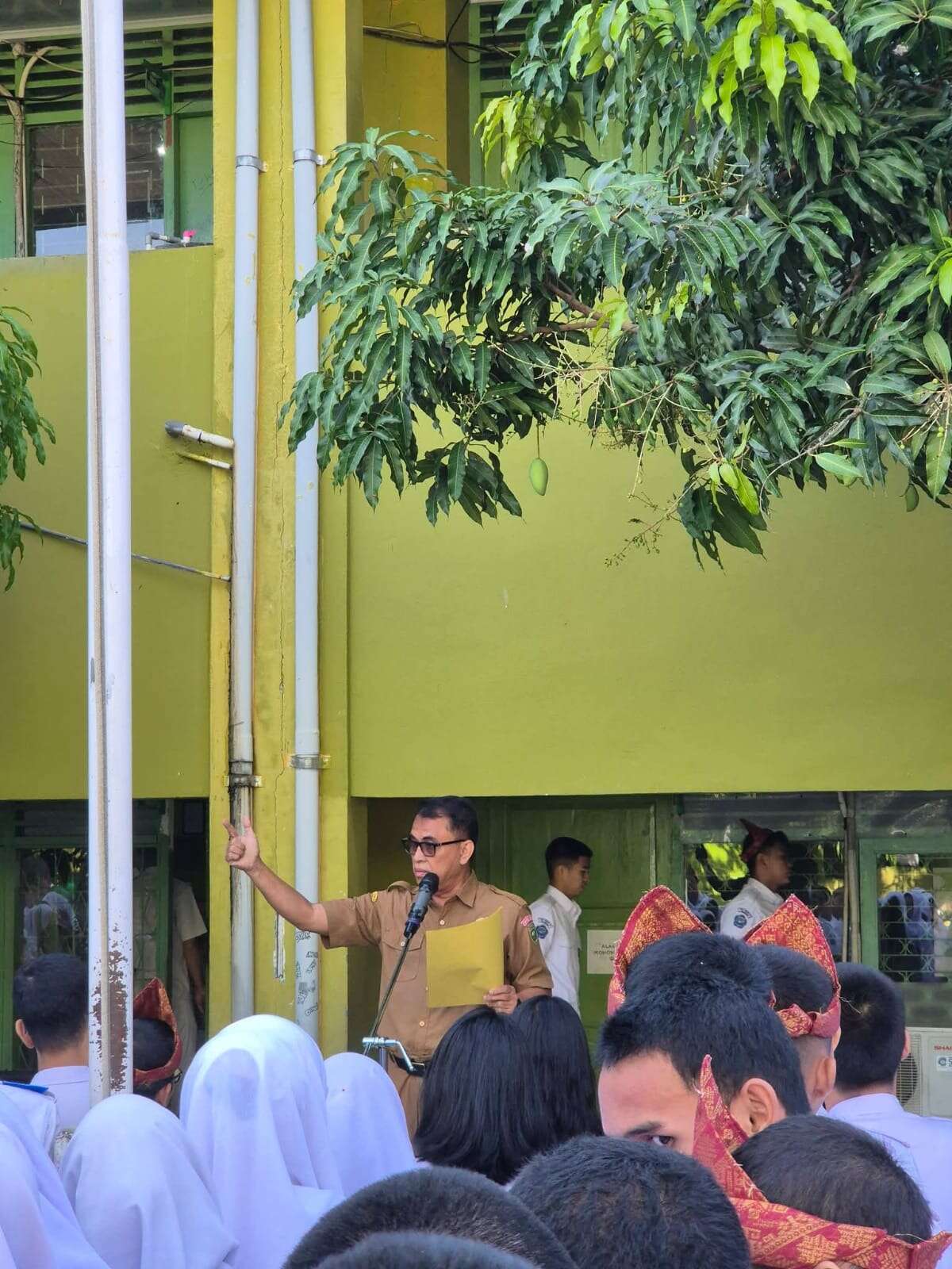 PENGARAHAN KEPALA SEKOLAH KE SISWA KELAS XII ,SMA NEGERI 18 PALEMBANG